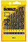 Набор сверл по металлу DeWalt HSS-R, 1-10мм, кейс 10шт