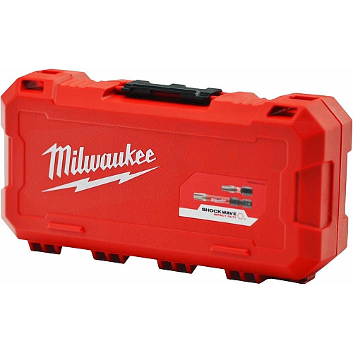 Биты Milwaukee Shockwave, сталь, кейс, набор 75шт