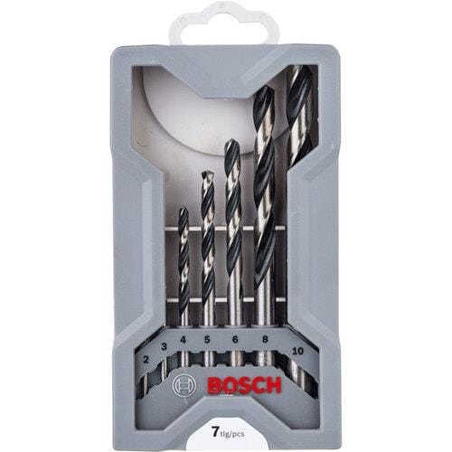 Набор сверл по металлу Bosch Professional HSS-PointTeQ, 2-10мм, кейс, 7шт