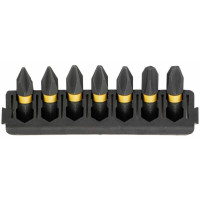 Біти DeWalt FlexTorq 25мм Рh1 Рh2 Рh3 набір 7шт