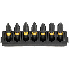 Біти DeWalt FlexTorq 25мм Рh1 Рh2 Рh3 набір 7шт
