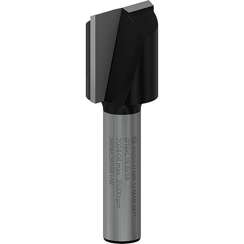Фреза пазова Bosch Professional з двома лезами Std S8 D16 L20