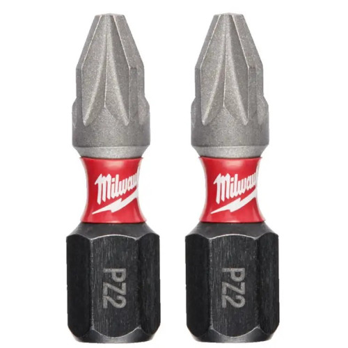 Біти Milwaukee Shockwave, PZх25мм, набір 2шт