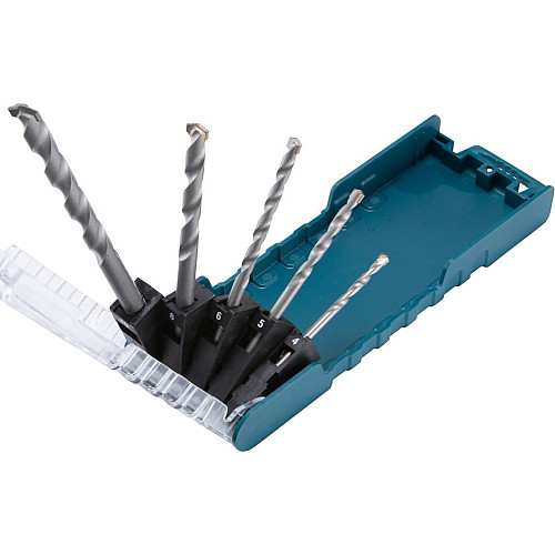 Набор сверл по бетону Makita E-11536, 4-10мм, кейс, 5шт
