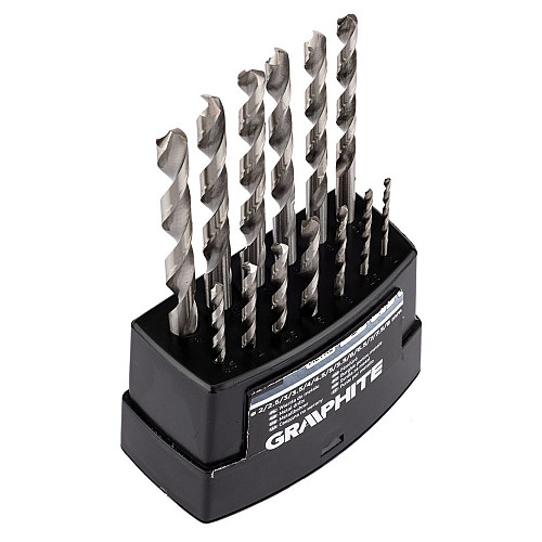 Набір свердел по металу GRAPHITE HSS HSS-G 2-8мм кейс 13шт