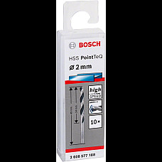 Свердло по металу Bosch Professional HSS-PointTeQ, 2х24х49мм, 10шт