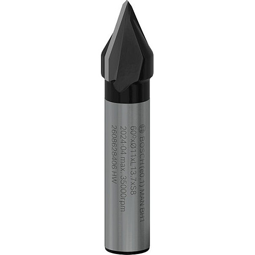 Фреза пазова V-подібна Bosch Professional V Std S8 D11 L14 60°