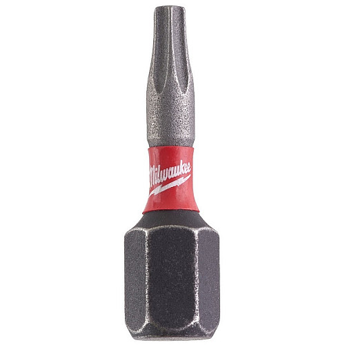 Біти Milwaukee Shockwave, Torx T10х25мм, набір 2шт