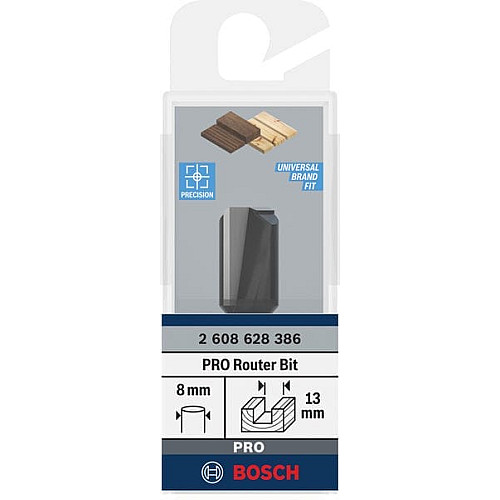 Фреза пазовая Bosch Professional с двумя лезвиями Std S8 D13 L20