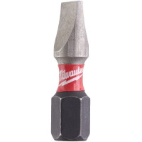 Биты Milwaukee Shockwave, SL1, 2x6, 5х25мм, набор 2шт