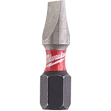 Біти Milwaukee Shockwave, SL1,2x6,5х25мм, набір 2шт