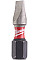 Біти Milwaukee Shockwave, SL1,2x6,5х25мм, набір 2шт