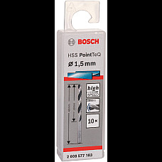 Свердло по металу Bosch Professional HSS-PointTeQ, 1.5х18х40мм, 10шт