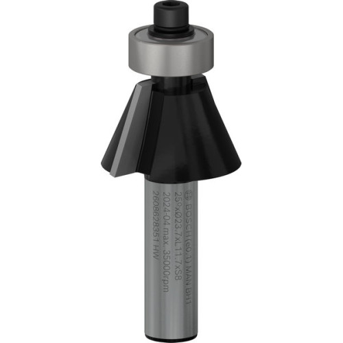 Фреза фасонна Bosch Professional Std S8 D23.7 В5.5 L12 25°