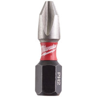 Біти Milwaukee Shockwave, PH2х25мм, набір 2шт