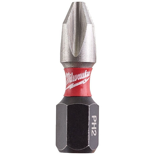 Біти Milwaukee Shockwave, PH2х25мм, набір 2шт