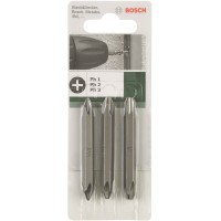 Биты двухсторонние Bosch PH/PH 1/2/3, 60мм, 3шт
