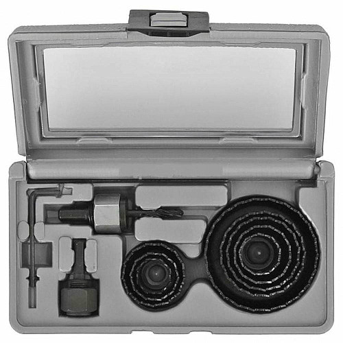 Коронки по дереву Bosch Professional 22,25,29,35,38,44,51, 68мм, 2 адаптера, кейс 11шт