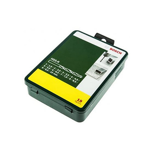 Набор сверл по металлу Bosch Professional HSS-R, 1-10мм, 19шт