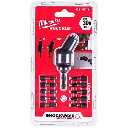 Набор бит Milwaukee с насадкой Knuckle, 1/4