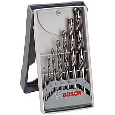 Набір свердел по металу Bosch Professional HSS-GMiniX-Line, 2-10мм, кейс, 7шт
