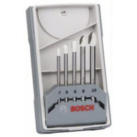 Набір свердел по кераміці Bosch Professional CYL-9 Ceramic, 4-10мм, кейс, 5шт