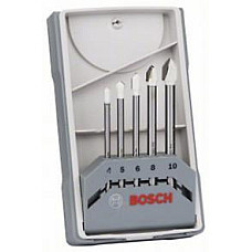 Набір свердел по кераміці Bosch Professional CYL-9 Ceramic, 4-10мм, кейс, 5шт