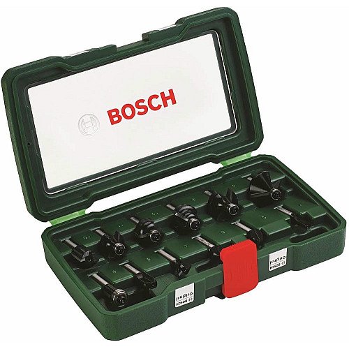 Набор фрез по дереву Bosch Professional Expert for Wood 8мм, 12шт