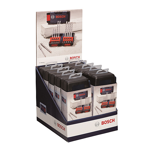 Набір ударних свердел по бетону Bosch Professional SDS-Plus-3, 5-10мм, 8шт