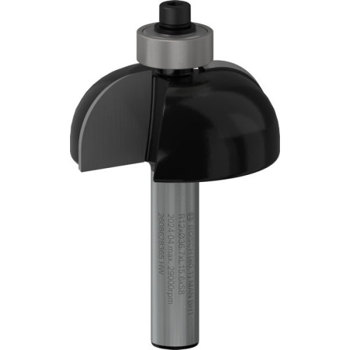Фреза галтельна Bosch Professional Std S8 R12 D36.7 L16