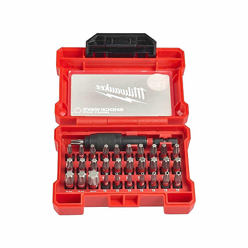 Біти Milwaukee Shockwave GEN III, сталь, кейс, набір 32шт