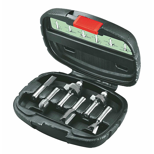 Набор фрез по дереву Bosch Professional Expert for Wood 8мм, 6шт.