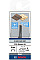 Фреза пазова Bosch Professional з двома лезами Std S8 D8 L20