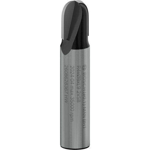 Фреза галтельна Bosch Professional Std S8 R4 D8 L9.2