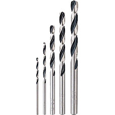 Набір свердел по металу Bosch Professional HSS-PointTeQ, 2-6мм, 5шт