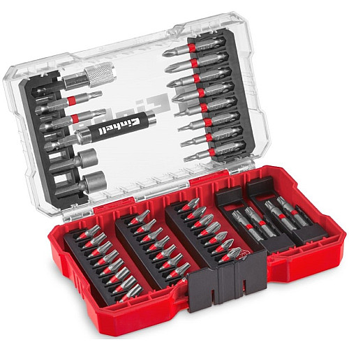 Біти Einhell HEX, PH, PZ, Torx, 50мм, кейс, набір 42шт