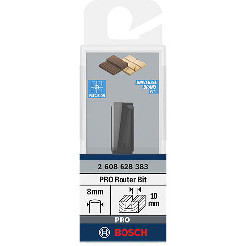 Фреза пазова Bosch Professional Std S8 D10 L20