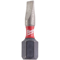 Біти Milwaukee Shockwave, SL0,6x4,5х25мм, набір 2шт