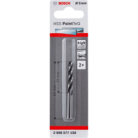 Свердло по металу Bosch Professional HSS-PointTeQ, 3х33х61мм, 2шт