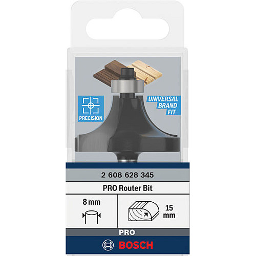 Фреза карнизна Bosch Professional Std S8 R15 L22