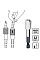 Біти Einhell HEX, PH, PZ, Torx, 50мм, кейс, набір 42шт