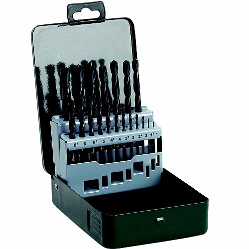 Набор сверл по металлу Bosch Professional HSS-R, 1-10мм, 19шт