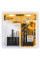 Набір свердел по металу DeWALT Black&Gold HSS-G 1-8мм, кейс, 14шт