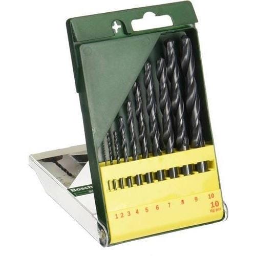 Набор сверл по металлу Bosch Professional HSS-R, 1-10мм, 10шт