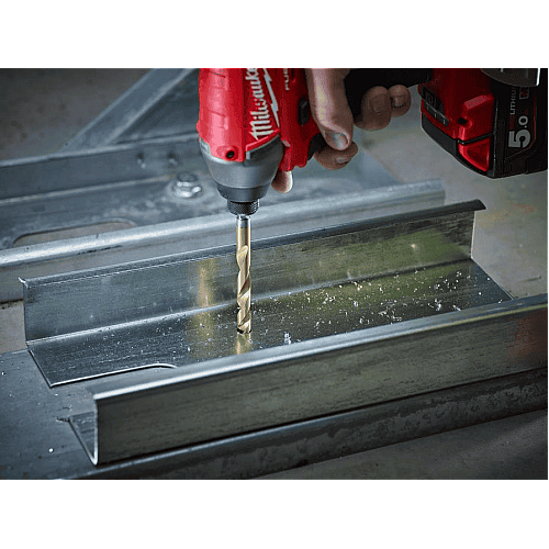 Свердло по металу Milwaukee RedHEX HSS-G TiN, 8х70х111мм
