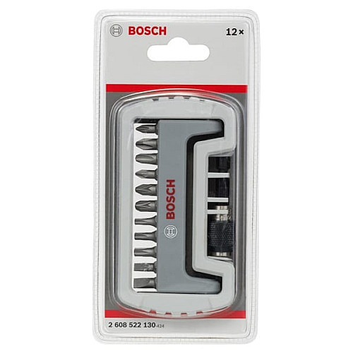 Биты Bosch Professional магнитный битодержатель, SL, PH, PZ, T, 25мм, набор 11шт + держатель