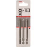 Біти Bosch Professional Extra-Hart PH2, 89мм, 3шт