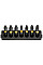 Биты DeWalt FlexTorq 25мм Рh1 Рh2 Pz1 Pz2 Pz3 набор 7шт