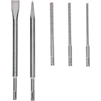 Набір бурів та зубил Bosch Professional SDS-plus, 5шт