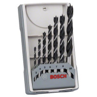 Набір свердел по дереву Bosch Professional X-Pro Line, 3-10мм, кейс, 7шт